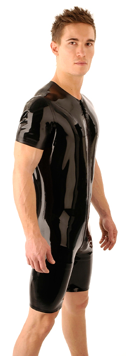 SR43 Latex Surf Suit Front Zip Sleeveless